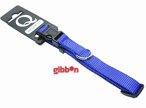 Gibbon Nylon Halsbånd  10mm Blå