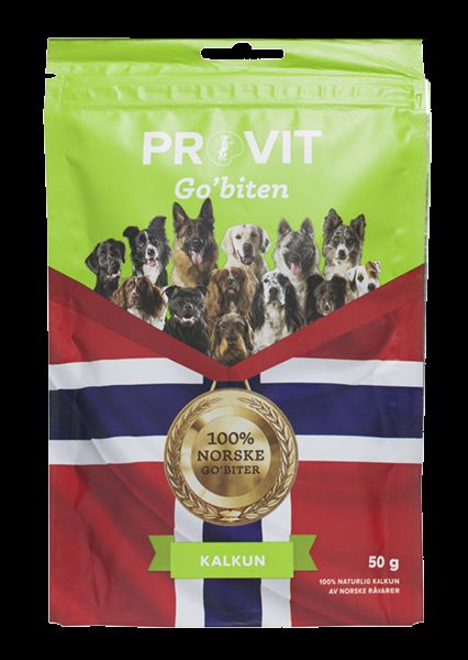 PROVIT Frysetørket Kalkun 50g Hund