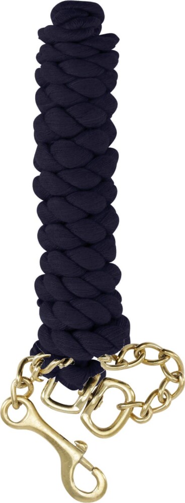 Leietau Twisted Cotton med kjetting Navy